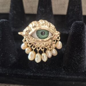 Adjustable Eyeball Ring NEW